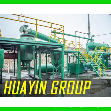 Usine multifonctionnelle de distillation d&#39;huile de pyrolyse de pneu Fourni par Huayin Group